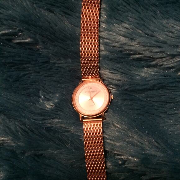CLASSIC STUHRLING ROSE GOLD MESH WATCH - Picture 4 of 13